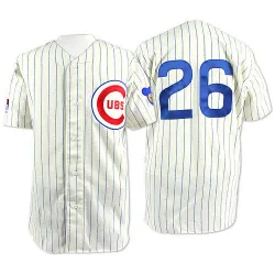 Chicago Cubs Billy Williams Cream Replica Men's 1969 Throwback Player Jersey