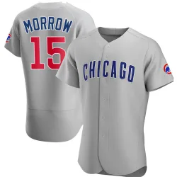 Chicago Cubs Brandon Morrow Gray Authentic Men's Road Player Jersey