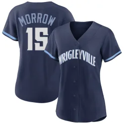 Chicago Cubs Brandon Morrow Navy Replica Women's 2021 City Connect Player Jersey