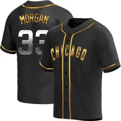 Chicago Cubs Eli Morgan Black Golden Replica Youth Alternate Player Jersey