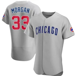 Chicago Cubs Eli Morgan Gray Authentic Men's Road Player Jersey