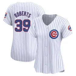 Chicago Cubs Ethan Roberts White Limited Women's Home Player Jersey