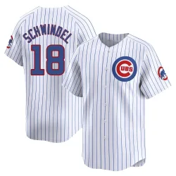 Chicago Cubs Frank Schwindel White Limited Youth Home Player Jersey