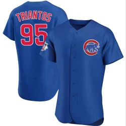 Chicago Cubs James Triantos Royal Authentic Men's Alternate Player Jersey