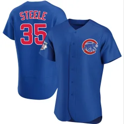 Chicago Cubs Justin Steele Royal Authentic Men's Alternate Player Jersey