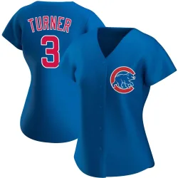 Chicago Cubs Justin Turner Royal Replica Women's Alternate Player Jersey