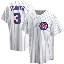 Chicago Cubs Justin Turner White Replica Youth Home Player Jersey