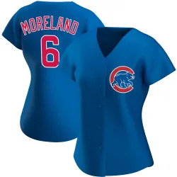 Chicago Cubs Keith Moreland Royal Replica Women's Alternate Player Jersey