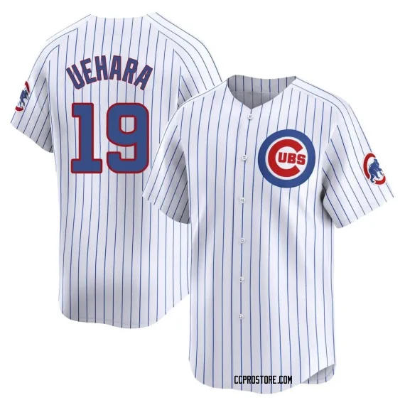 Chicago Cubs Koji Uehara White Limited Men's Home Player Jersey