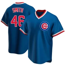 Chicago Cubs Lee Smith Royal Replica Youth Road Cooperstown Collection Player Jersey