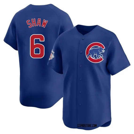 Chicago Cubs Matt Shaw Royal Limited Men's Alternate Player Jersey