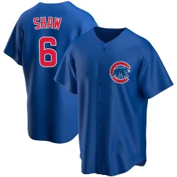 Chicago Cubs Matt Shaw Royal Replica Youth Alternate Player Jersey