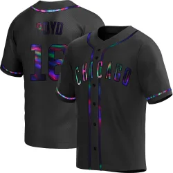 Chicago Cubs Matthew Boyd Black Holographic Replica Youth Alternate Player Jersey