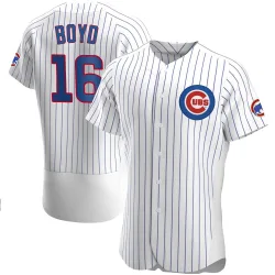Chicago Cubs Matthew Boyd White Authentic Men's Home Player Jersey