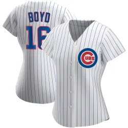 Chicago Cubs Matthew Boyd White Authentic Women's Home Player Jersey