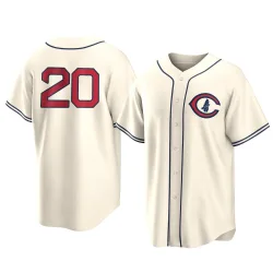 Chicago Cubs Michael Conforto Cream Replica Men's 2022 Field Of Dreams Player Jersey