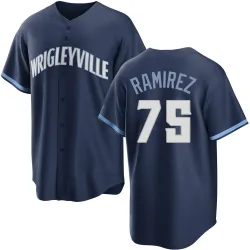 Chicago Cubs Pedro Ramirez Navy Replica Youth 2021 City Connect Player Jersey