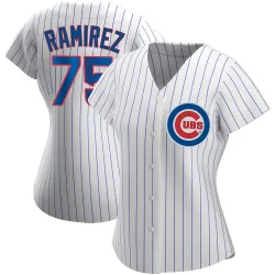 Chicago Cubs Pedro Ramirez White Replica Women's Home Player Jersey