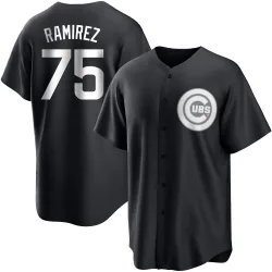 Chicago Cubs Pedro Ramirez White Replica Youth Black/ Player Jersey