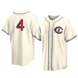 Chicago Cubs Pete Crow-Armstrong Cream Replica Men's 2022 Field Of Dreams Player Jersey