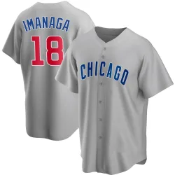 Chicago Cubs Shota Imanaga Gray Replica Youth Road Player Jersey