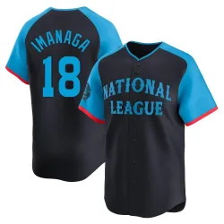 Chicago Cubs Shota Imanaga Navy Limited Youth National League 2024 All-Star Game Player Jersey