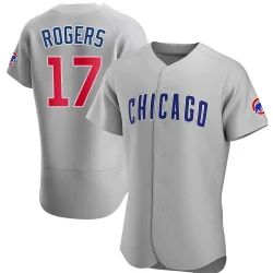 Chicago Cubs Taylor Rogers Gray Authentic Men's Road Player Jersey