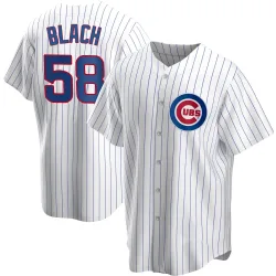 Chicago Cubs Ty Blach White Replica Youth Home Player Jersey